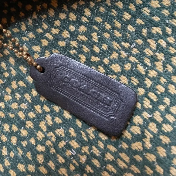 Coach Glovetanned Cowhide Leather Vintage Station Willis Satchel Bag Black - Picture 4 of 9